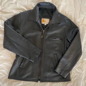 Vintage Black Leather Jacket